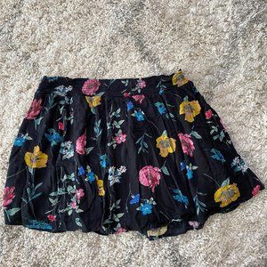 Floral Skirt Stretch Waist Comfy Old Navy XL
